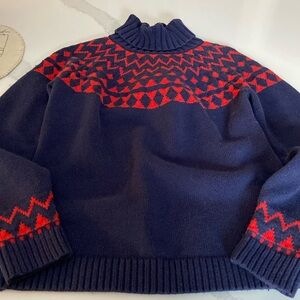 Blue Duluth Turtleneck Sweater
Very Good Condition